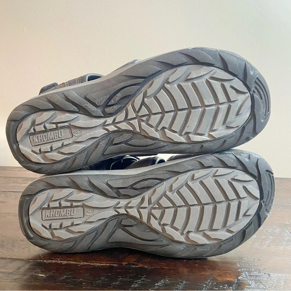 Khombu Men’s Travis Active Sandal Black Size 9
